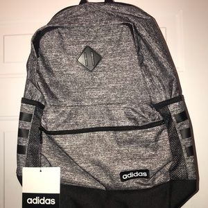 🆕 Adidas 🎒Core Backpack Gray and Black